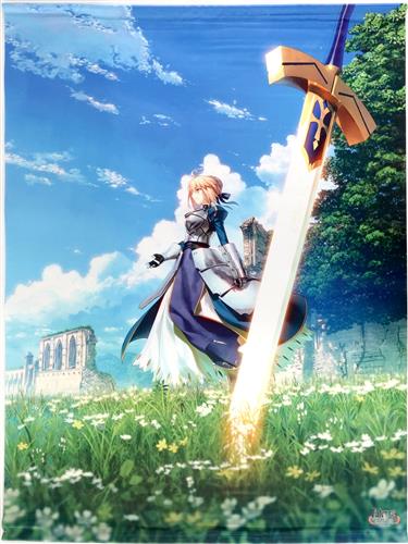 Fate/stay night TYPE-MOON展 Fate/stay night -15年の軌跡- B0 超特大タペストリー セイバー