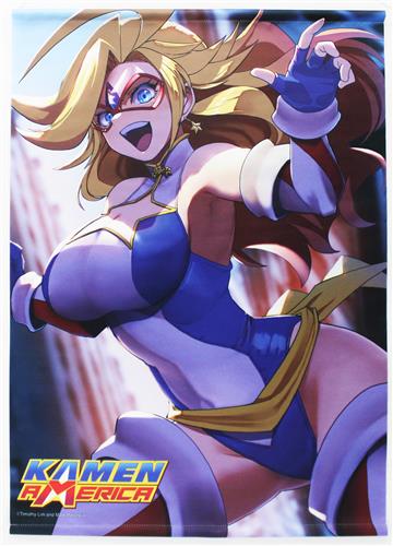 Kamen America B2タペストリー 仮面アメリカ(カーリー・ヴァンダース)