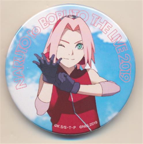 NARUTO-ナルト-/BORUTO -ボルト- NARUTO NEXT GENERATIONS 缶バッジ Aグループ 春野サクラ 【NARUTO to BORUTO THE LIVE 2019】