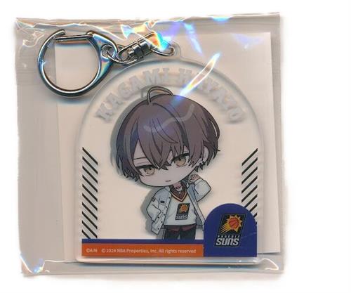 にじさんじ/NIJISANJI EN×NBA×楽天コレクション 第2弾 【Western】 C-37賞 キーホルダー 加賀美ハヤト Phoenix Suns ちびキャラ