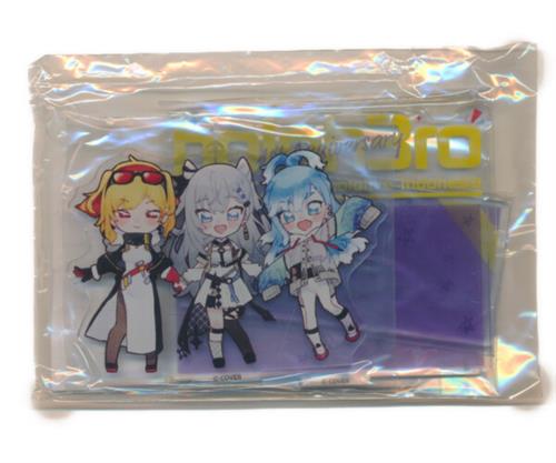 ホロライブインドネシア 3期生 デビュー記念 holoh3ro's first year アクリルジオラマキーホルダー ベスティア・ゼータ&カエラ・コヴァルスキア&こぼ・かなえる