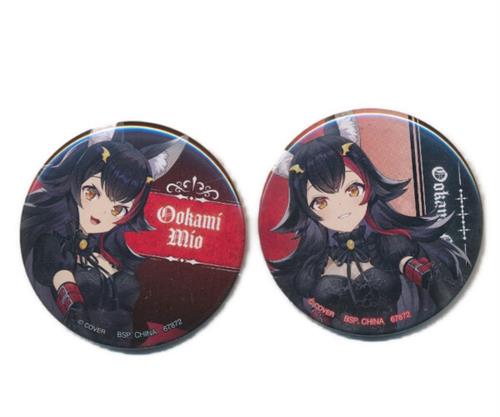 一番くじ ホロライブ ～Villain Style～ 缶バッジ賞 缶バッジセット 大神ミオ