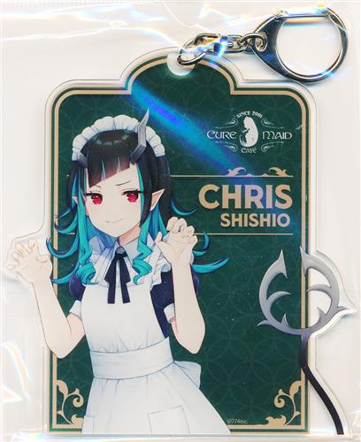 アニメムック　付属品付)獅子王クリス A4キャラファイングラフ キュアメイドカフェver. [ななしいんく] 獅子王クリス A4キャラファイングラフ キュアメイドカフェver