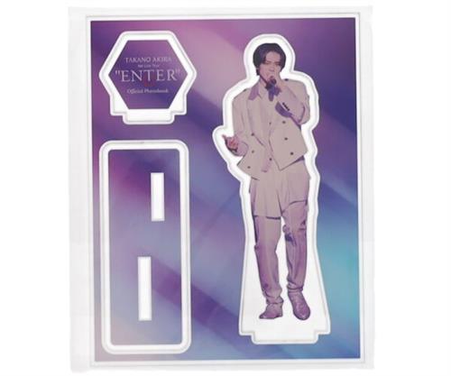 TAKANO AKIRA 1st Live Tour "ENTER" Official Photobook Bセット付録 アクリルスタンド3種セット同梱品 アクリルスタンド(ステージ衣装ver.3) 高野洸