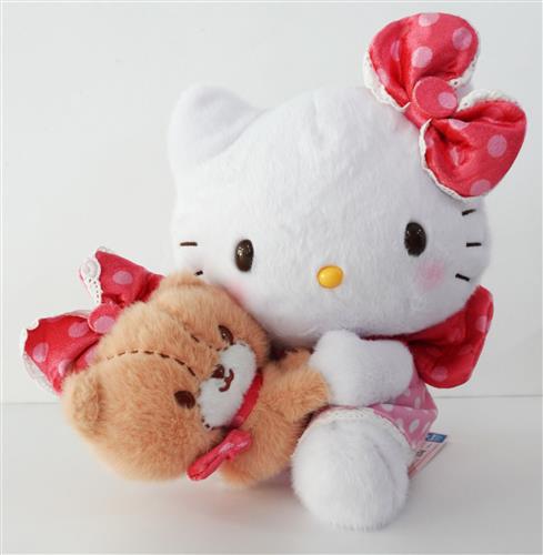 タイニーチャム ペアぬいぐるみ タイニーチャム&ハローキティ