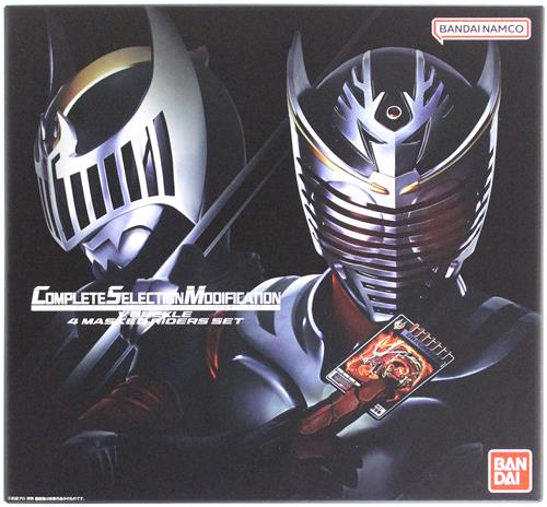 COMPLETE SELECTION MODIFICATION 仮面ライダー龍騎 Vバックル 4大仮面ライダーセット 【プレミアムバンダイ限定】