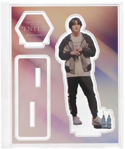 TAKANO AKIRA 1st Live Tour "ENTER" Official Photobook Bセット付録 アクリルスタンド3種セット 同梱品 高野洸 アクリルスタンド(リハーサル) 単品]