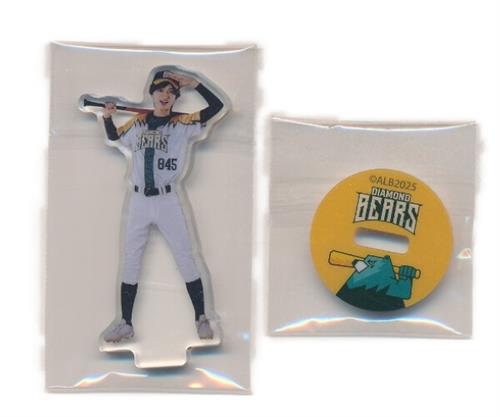 ACTORS☆LEAGUE in Baseball 2025 DIAMOND BEARS選手ランダムミニアクリルスタンド 石橋弘毅