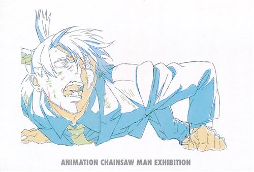 チェンソーマン アニメーション チェンソーマン展 ポストカード 2 早川アキ