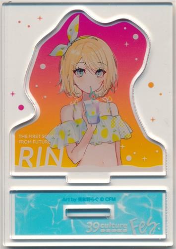 ピアプロキャラクターズ COCOLLABO×piapro 39Culture2024 WORLD & FES スピードくじ アクリルスタンド賞 アクリルスタンド 鏡音リン(FES)