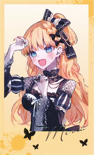 魔法少女ノ魔女裁判×マーチ・モンスターCAFE トレーディングカード 佐伯ミリア(箔押し)