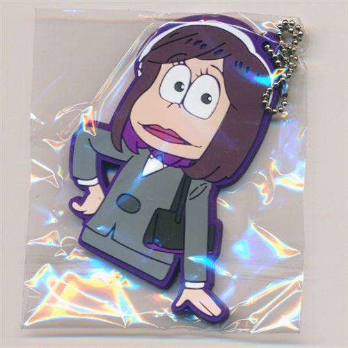 おそ松さん じょし松さん ラバースイング おそ子 松野おそ松 グッズ 缶バッジ ラバーストラップ キーホルダー類 ラバーストラップ アニメグッズ ゲーム 同人誌の中古販売 買取 らしんばんオンライン