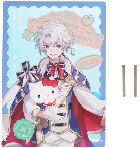 にじさんじ Dytica×サンリオキャラクターズ オーロラアクリルパネル 叢雲カゲツ×ハローキティ