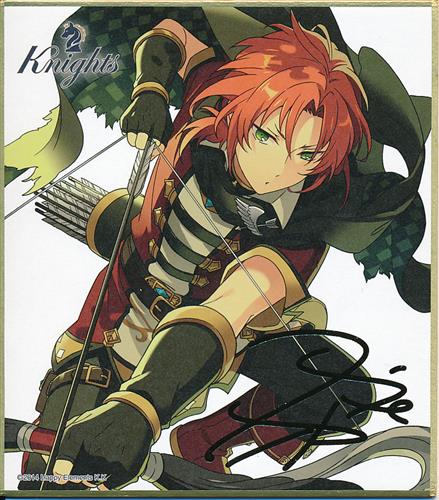 あんスタ★Knights【月永レオ】ビジュアル色紙コレクション② グッズ-色紙】あんさんぶるスターズ！ ビジュアル色紙