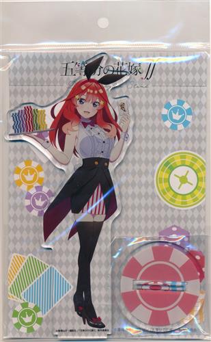 五等分の花嫁∬×PARCO FACTORY デカアクリルスタンド カジノ ver. 中野五月