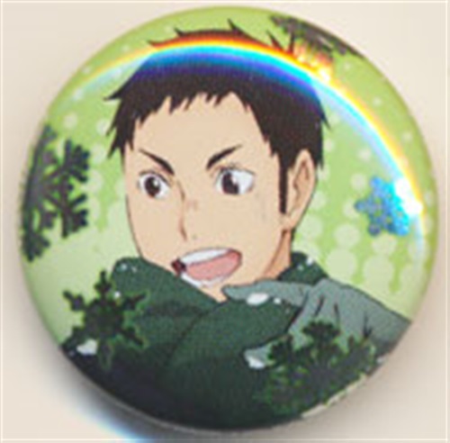 ハイキュー!! キャラバッジコレクション 缶バッジ Winter ver. (雪合戦) 澤村大地 【ジャンプフェスタ 2015】