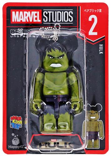 【未開封】Happyくじ BE＠RBRICK MARVEL STUDIOS ベアブリック賞 BE＠RBRICK HULK
