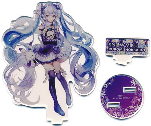 初音ミク SNOW MIKU×KUROMI HOKKAIDO Day アクリルスタンド 雪ミク×クロミ