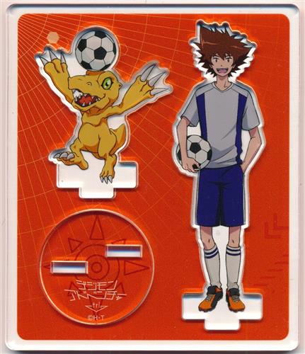 デジモンアドベンチャー tri. 第3章 告白 アクリルフィギュア 太一&アグモン(サッカーver.)