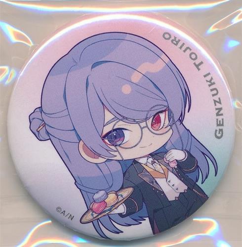 にじさんじ VΔLZ×and GALLERY Collaboration Cafe(バトラーテーマ) ランダム缶バッジ 弦月藤士郎(ミニキャラ)