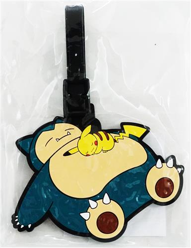 ポケットモンスター ポケモンルーム ラゲッジタグ カビゴン&ピカチュウ