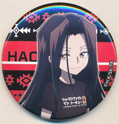 SHAMAN KING キャラバッジコレクション(缶バッジ) Tシャツ ハオ(麻倉葉