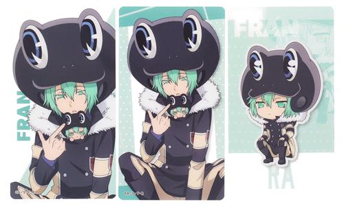 ひこくじONLINE 家庭教師ヒットマンREBORN! -Insieme a un peluche- E-8賞 クリアカード 3枚セット フラン