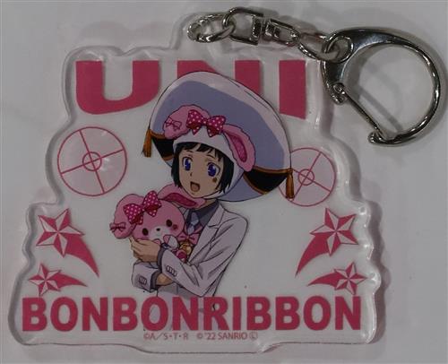 家庭教師ヒットマンREBORN!×SANRIO CHARACTERS アクリルキーホルダー 02 ユニ&ぼんぼんりぼん