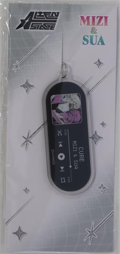 ALIEN STAGE 音楽プレイヤー風アクリルキーホルダー ミジ&スア