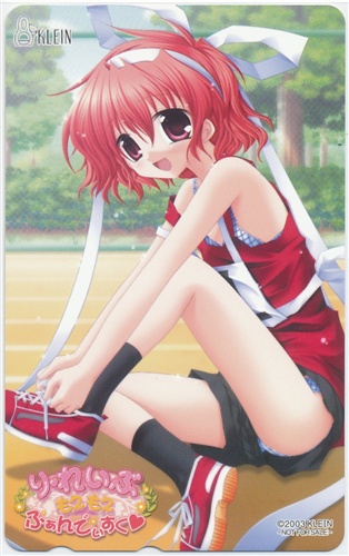 り・れいぶ もえもえ ふぁんでぃすく 【テレホンカード】