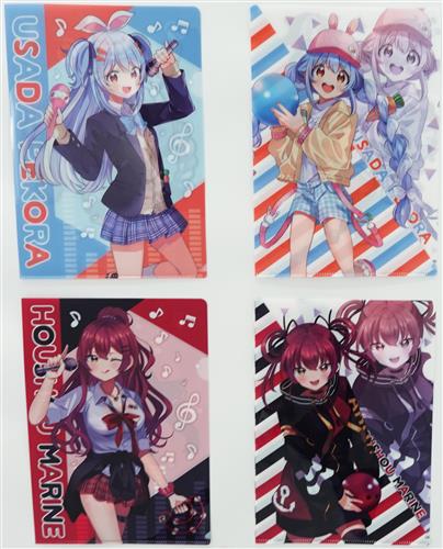 【未開封】hololive×ROUND1 クリアファイルセット