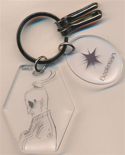 D.Gray-man クリアベースキーホルダー 第1弾 ブックマン