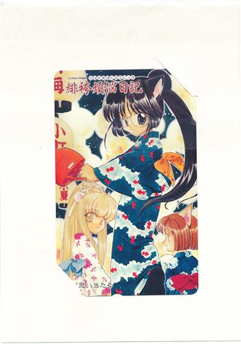 【未開封】緋袴煩悩日記 (台紙/イラストカード付) 【テレホンカード】