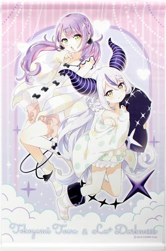 ホロライブ×カプとれ タペストリー 常闇トワ&ラプラス・ダークネス B