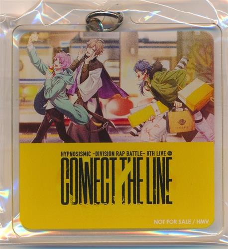 ヒプノシスマイク -Division Rap Battle- 8th LIVE CONNECT THE LINE to Fling Posse アクリルキーホルダー 飴村乱数(easy R)&夢野幻太郎(Phantom)&有栖川帝統(Dead or Alive) 【HMV BD/DVD購入特典】