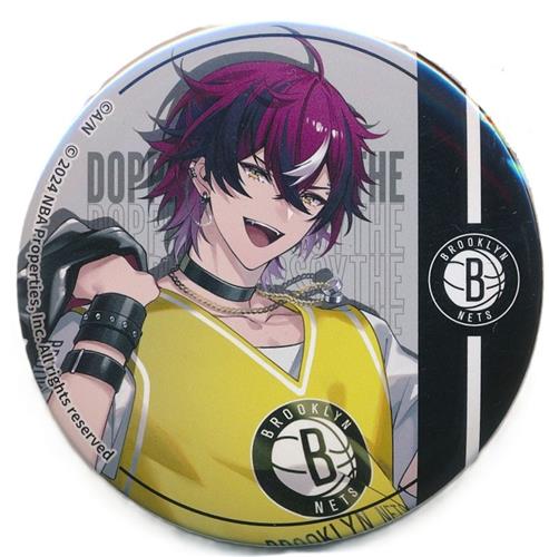 にじさんじ/NIJISANJI EN×NBA×楽天コレクション 第3弾 【Eastern】 D-42賞 缶バッジ ドッピオ ドロップサイト Brooklyn Nets