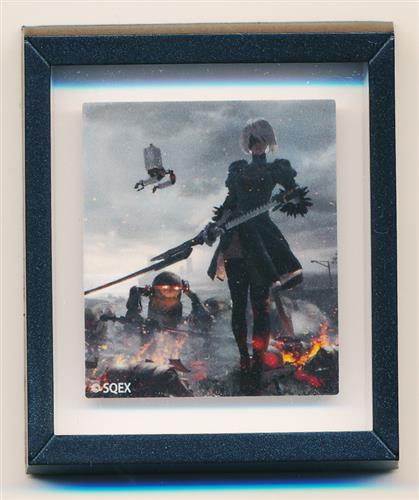 NieR:Automata ミニキャンバスマグネット 2B(ヨルハ二号B型)&ポッド042