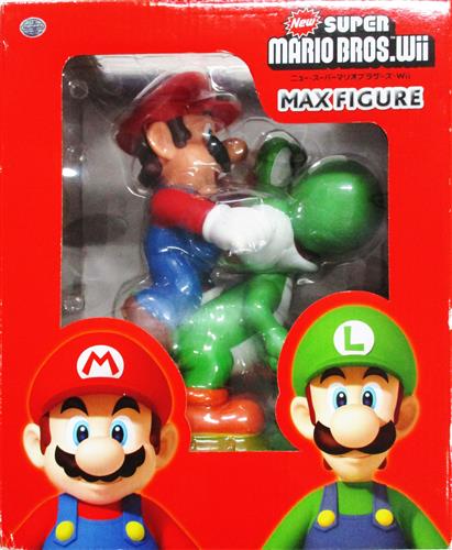 【未開封】NewスーパーマリオブラザーズWii MAXフィギュア マリオ&ヨッシー