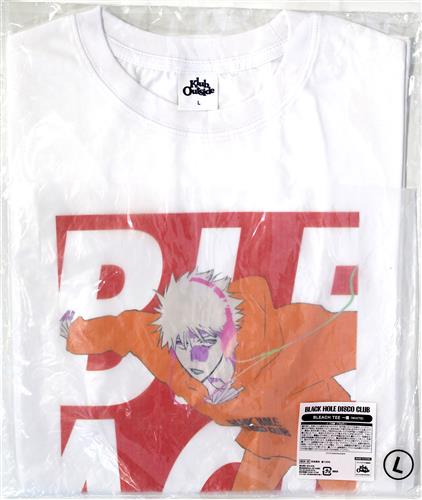【未開封】BLEACH BLACK HOLE DISCO CLUB TEE 黒崎一護 WHITE (Lサイズ)