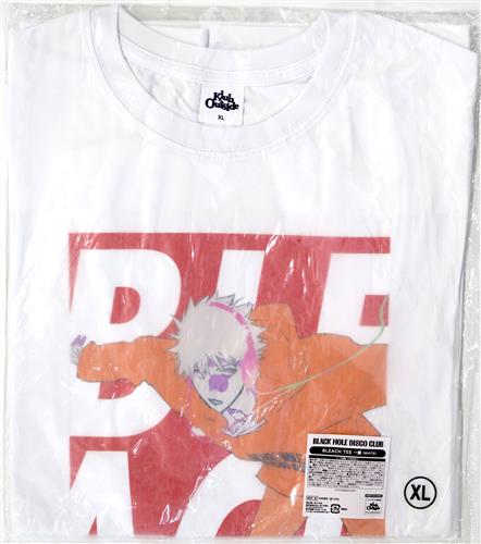 【未開封】BLEACH BLACK HOLE DISCO CLUB TEE 黒崎一護 WHITE (XLサイズ)