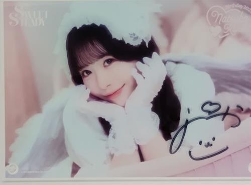 SWEET STEADY 生誕記念2025すきくじ 直筆サイン入りアクリルフォトパネル 栗田なつか