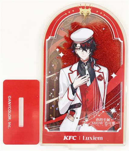 NIJISANJI EN Luxiem×KFC 夢幻浮光流砂アクリルスタンド ヴォックス・アクマ