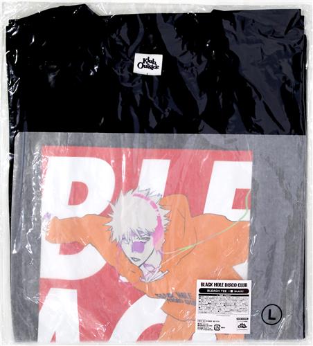 【未開封】BLEACH BLACK HOLE DISCO CLUB TEE 黒崎一護 BLACK (Lサイズ)