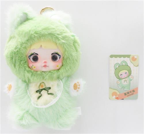 Nommi Interesting Funny Fruitsシリーズ ぬいぐるみ キーチェーン ブラインドボックス AVOCADO