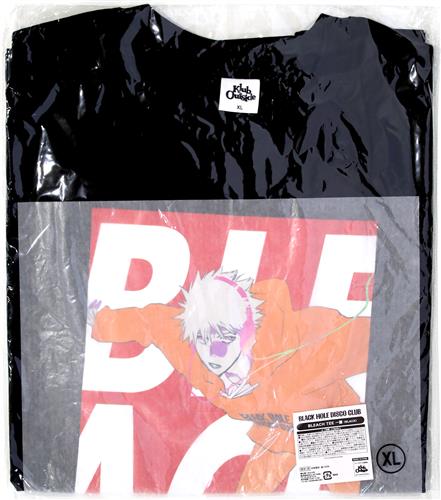 【未開封】BLEACH BLACK HOLE DISCO CLUB TEE 黒崎一護 BLACK (XLサイズ)
