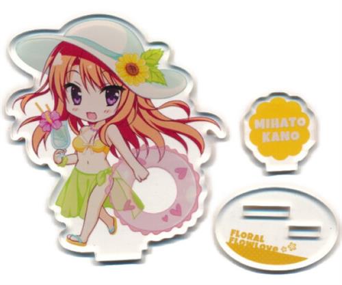 フローラル・フローラブ SAGA PLANETS サマーフェス サガプラヒロインズ 夏だ!水着だ! ミニアクリルフィギュア 美鳩夏乃