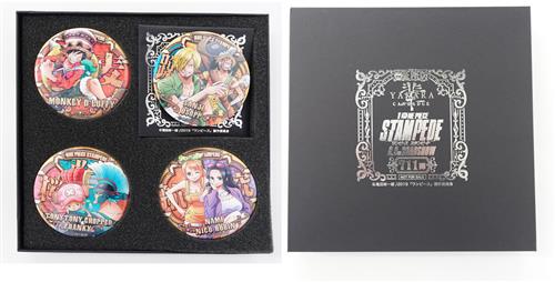 劇場版 ONE PIECE STAMPEDE 第一弾 輩～YAKARA～ 缶バッジ 711弾 4個セット (シークレットB) 【セブンネット限定】