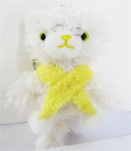 うたの☆プリンスさまっ♪ ぷち PRINCE CAT トレーディングぬいぐるみバッジ スノーマフラーVer. 森のそばのおうち シトロン(四ノ宮那月) ＜NHYセール追加品＞