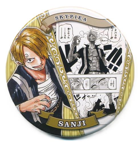 ONE PIECE コレクション缶バッジ "HEROES" サンジ C