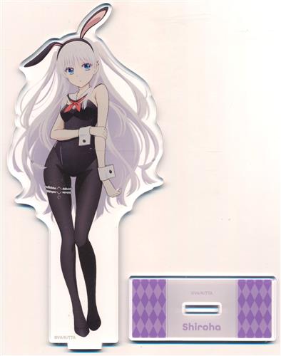 Summer Pockets POP UP SHOP in ボークス秋葉原ホビー天国 2 描き下ろし バニーガールver. BIGアクリルスタンド 鳴瀬しろは